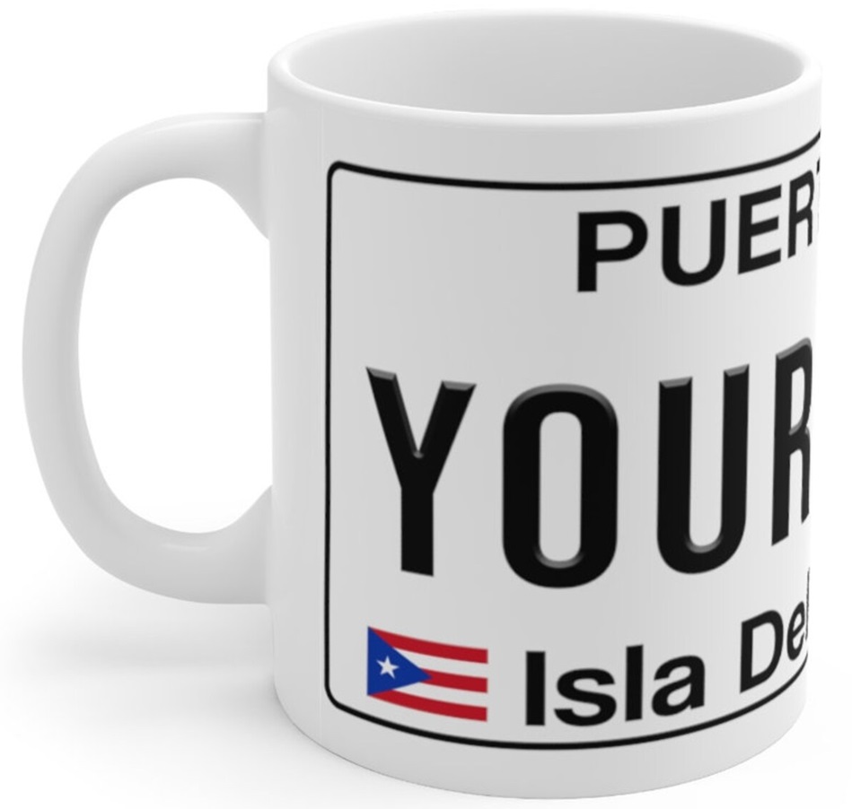 Taza para customizar Puerto Rico